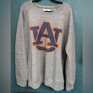 NWT 2XL Pressbox Gray Sweatshirt with Auburn Logo